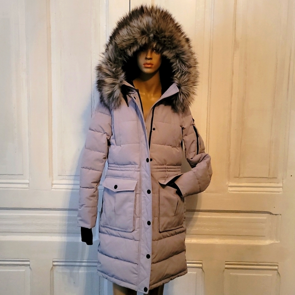 BCBG Plush  Snow Jacket NWT
